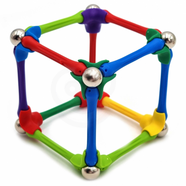 Magnetinis konstruktorius - Sticks puzzle 110 vnt.