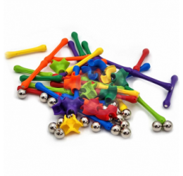 Magnetinis konstruktorius - Sticks puzzle 110 vnt.
