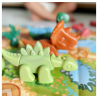 Dinozaurų stalo žaidimas - Dinosaurs Board 2 in 1