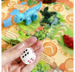 Dinozaurų stalo žaidimas - Dinosaurs Board 2 in 1