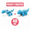 Dinozaurų stalo žaidimas - Dinosaurs Board 2 in 1