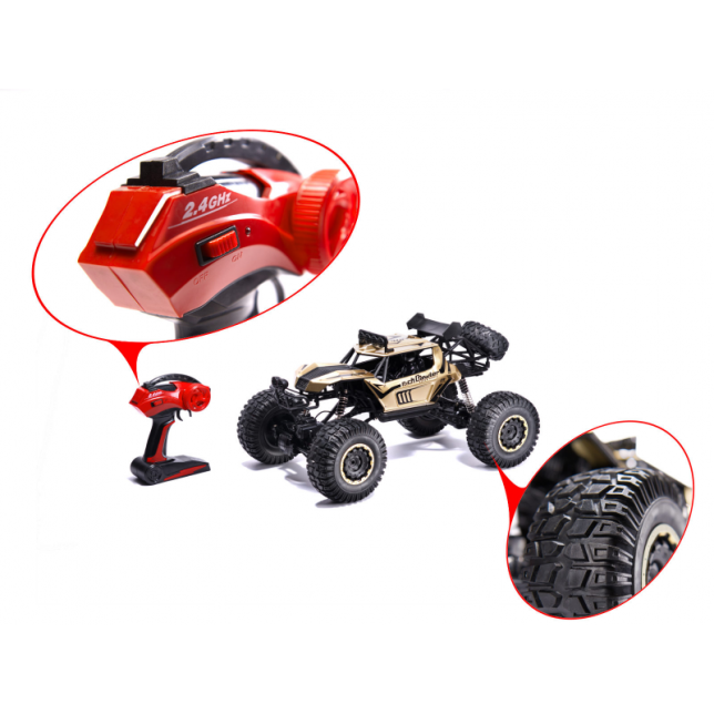 Radijo bangomis valdomas automobilis Rock Crawler 2.4GHz