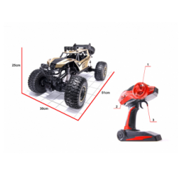 Radijo bangomis valdomas automobilis Rock Crawler 2.4GHz