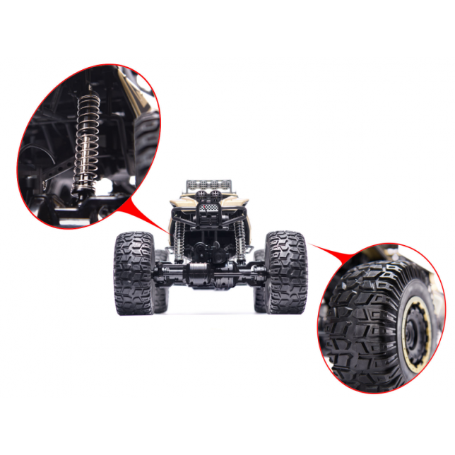 Radijo bangomis valdomas automobilis Rock Crawler 2.4GHz