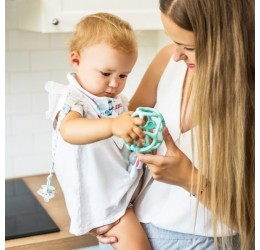Mėlynas silikoninis Ortho kramtukas