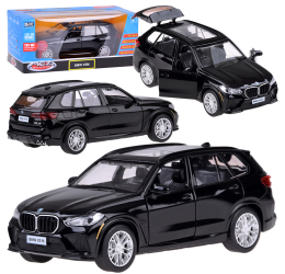 Juoda BMW X5M metalinė mašinėlė