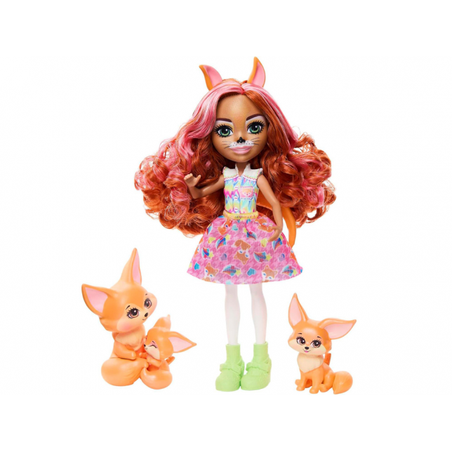 Lėlytė -  fox family set