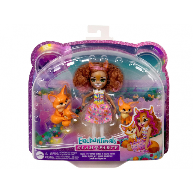 Lėlytė -  fox family set