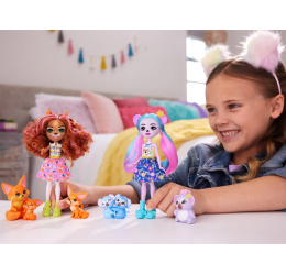 Lėlytė -  fox family set