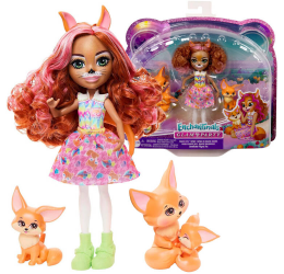 Lėlytė -  fox family set
