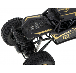 Juodos spalvos RC mašinėlė - Rock Crawler / 1:8