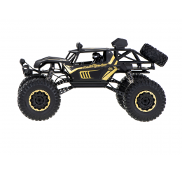Juodos spalvos RC mašinėlė - Rock Crawler / 1:8