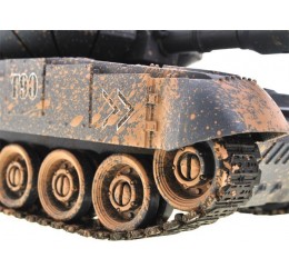 RC valdomas tankas - T90