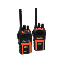 Geltonos trumpųjų bangų racijos „Walkie talkie“ (20 m)