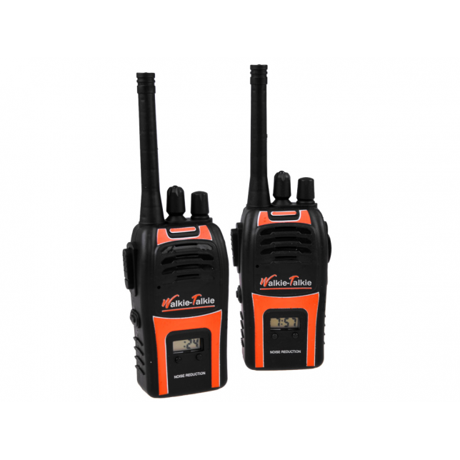 Geltonos trumpųjų bangų racijos „Walkie talkie“ (20 m)