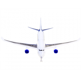 Didelis baltas lėktuvas su garsais - Airliner
