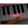 Rožinis pianinas - illuminated keys