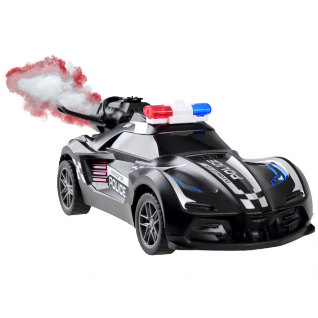 RC policijos automobilis su dūmų efektu
