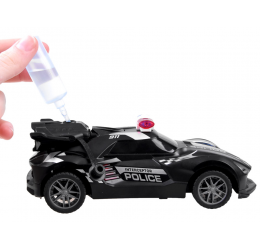 RC policijos automobilis su dūmų efektu