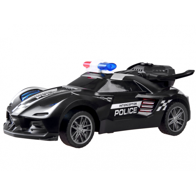 RC policijos automobilis su dūmų efektu
