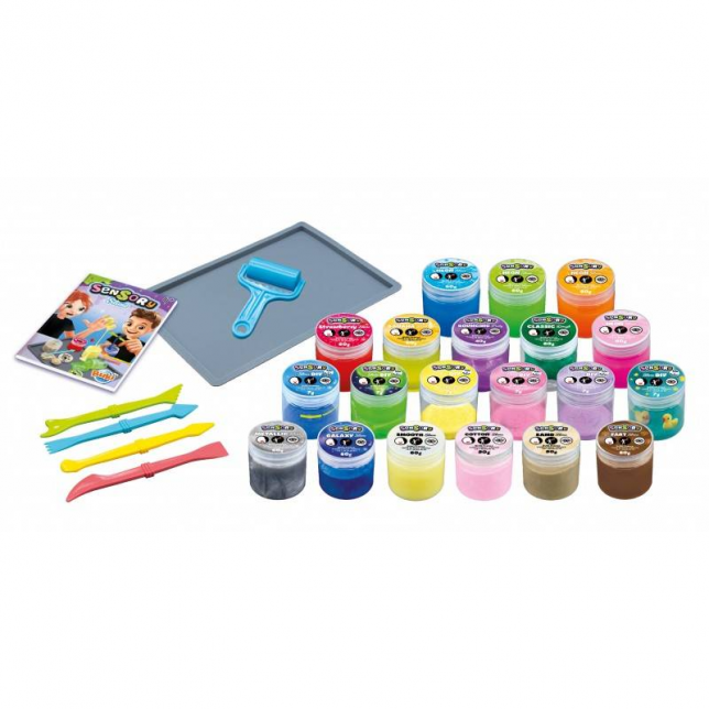 Slime gamybos rinkinys, 20 rūšių