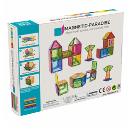 Magnetinis konstruktorius - Montessori 3D