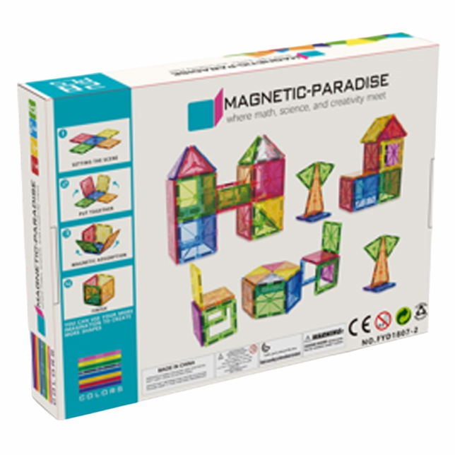 Magnetinis konstruktorius - Montessori 3D