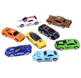 Metalinių automobilių komplektas, 8vnt.
