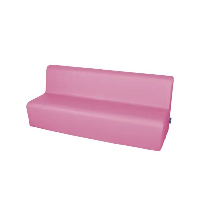 Minkšta trivietė sofa su PVC danga