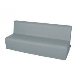 Minkšta trivietė sofa su PVC danga