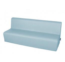 Minkšta trivietė sofa su PVC danga