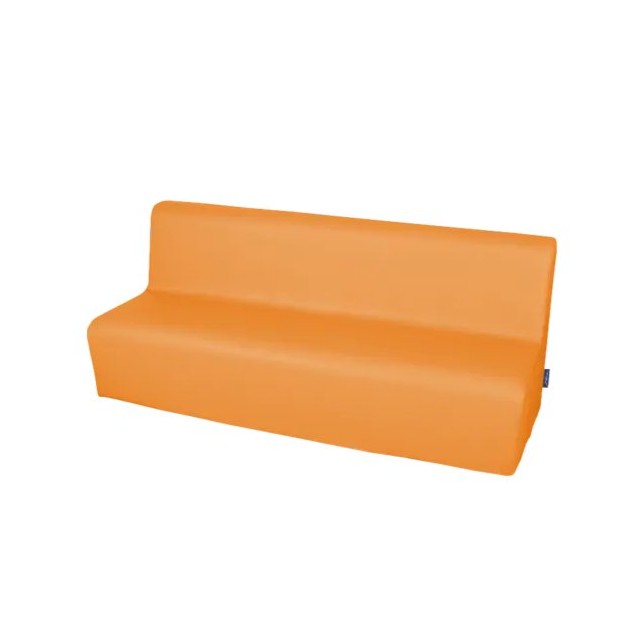 Minkšta trivietė sofa su PVC danga