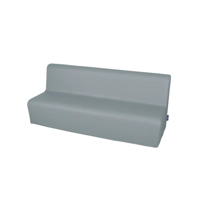 Minkšta trivietė sofa su PVC danga