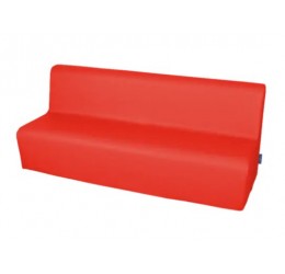 Didelė trivietė sofa su PVC danga