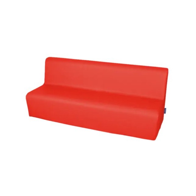 Didelė trivietė sofa su PVC danga