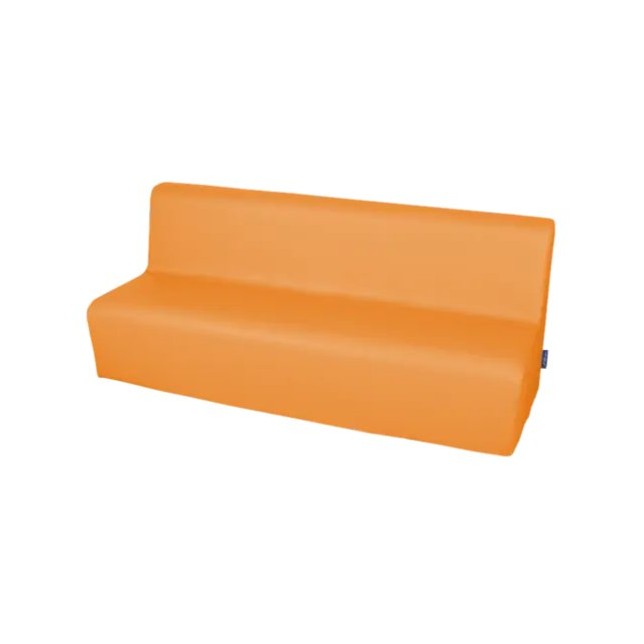 Didelė trivietė sofa su PVC danga