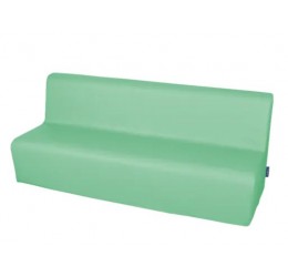 Didelė trivietė sofa su PVC danga