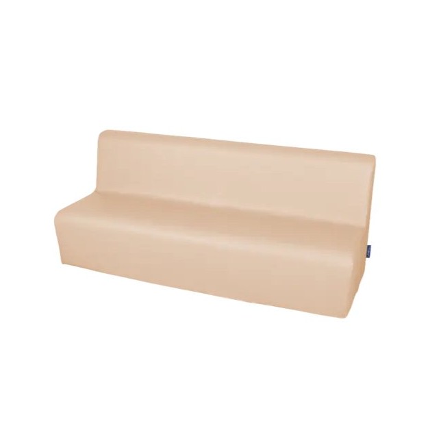 Didelė trivietė sofa su PVC danga