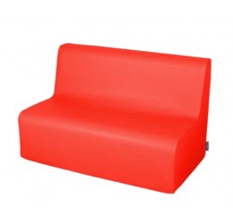 Minkšta sofa su PVC danga