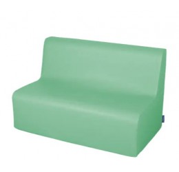 Minkšta sofa su PVC danga