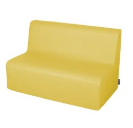 Minkšta sofa su PVC danga