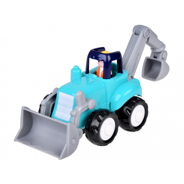 Mini statybinis traktorius