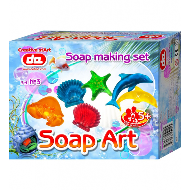 Kūrybinis rinkinys - Soap Art - "Jūros gyvūnai"
