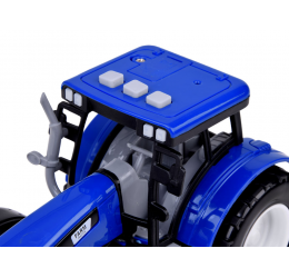 Mėlynas traktorius su šviesomis ir garsais ''Farm Tractor''