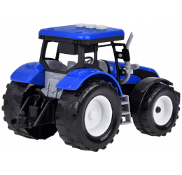 Mėlynas traktorius su šviesomis ir garsais ''Farm Tractor''