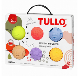 Tullo kamuoliukai sensoriniam vystymui - "Veidukai", 6 vnt