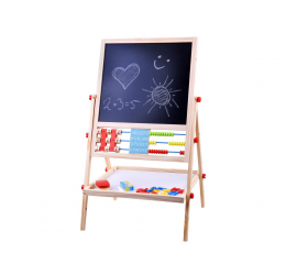 Pastatoma piešimo lenta 2 in 1 + magnetukai