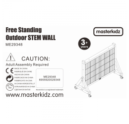 Masterkidz STEM XXL sienelė su ratukais