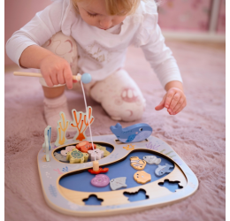Tooky Toy medinis žaidimas ''Pagauk Žuvytę''