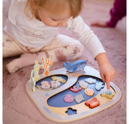 Tooky Toy medinis žaidimas ''Pagauk Žuvytę''